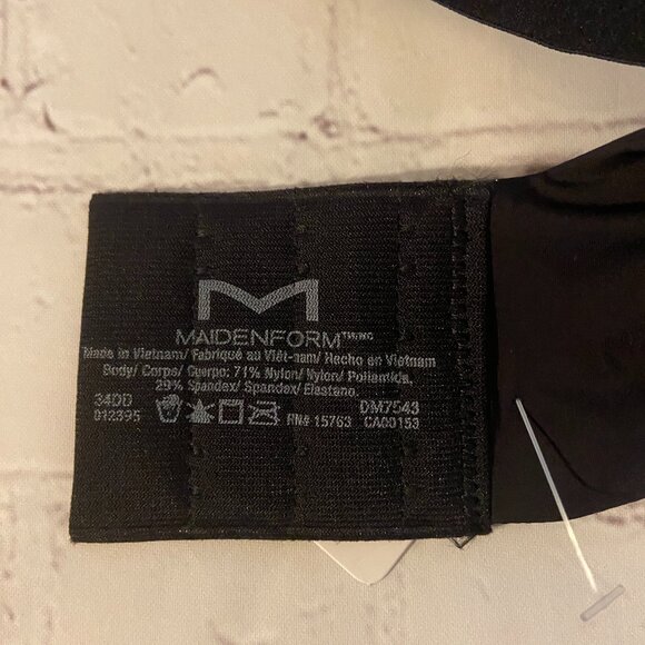 **Maidenform**Women's One Fab Fit Modern Demi Underwire T-Shirt Bra 34DD NWOT - Picture 5 of 6